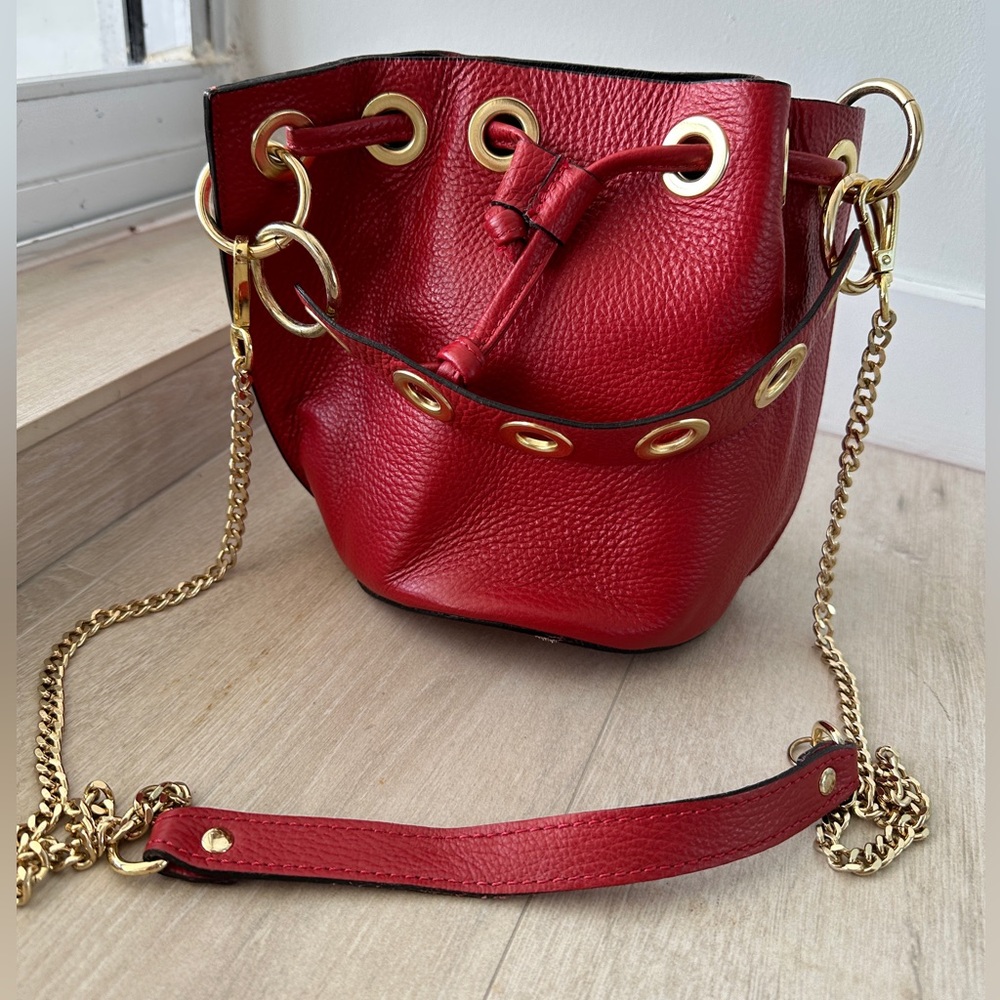 RED crossbody purse! BRAND new and super cute!